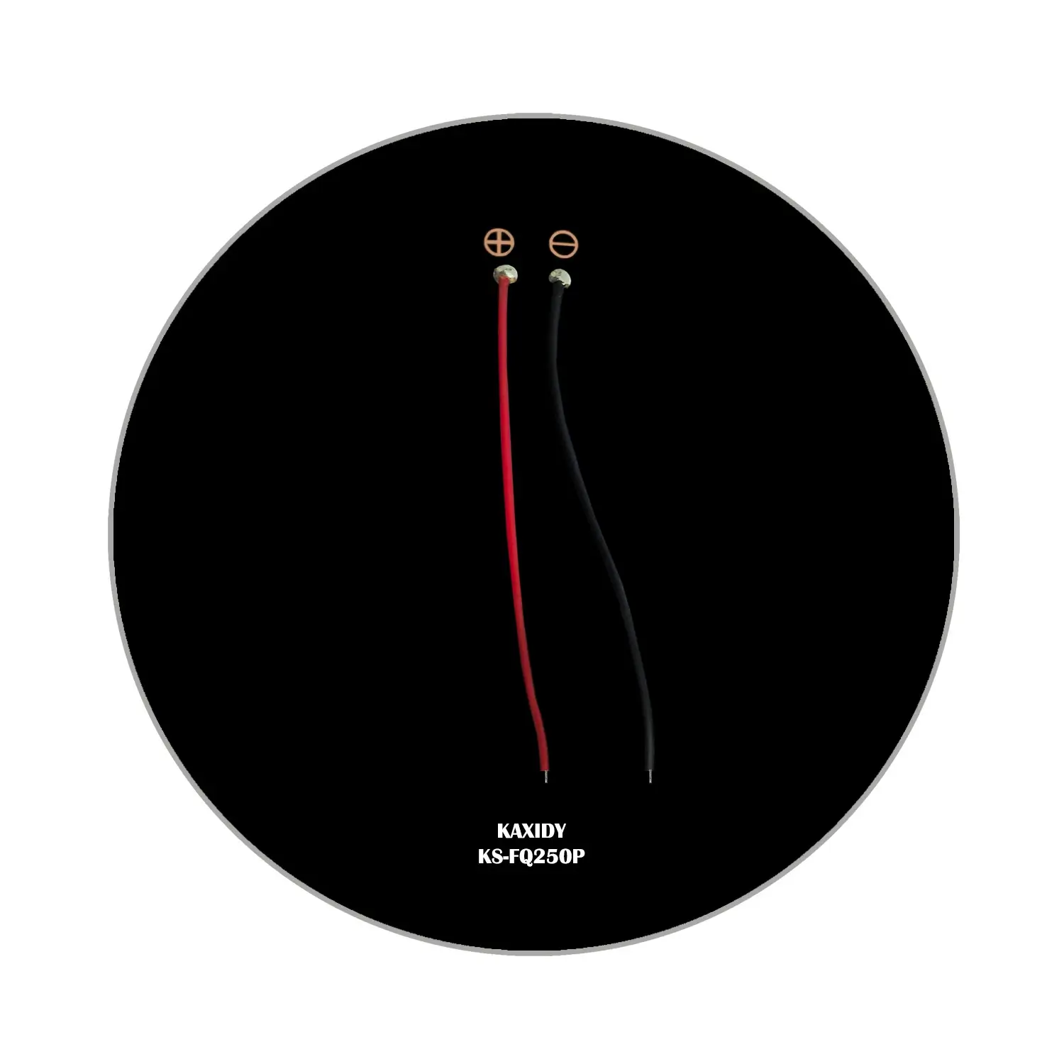 rond zonnepaneel 6V