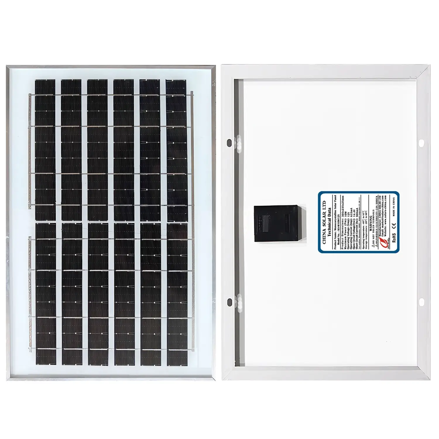10W Zonnemodule