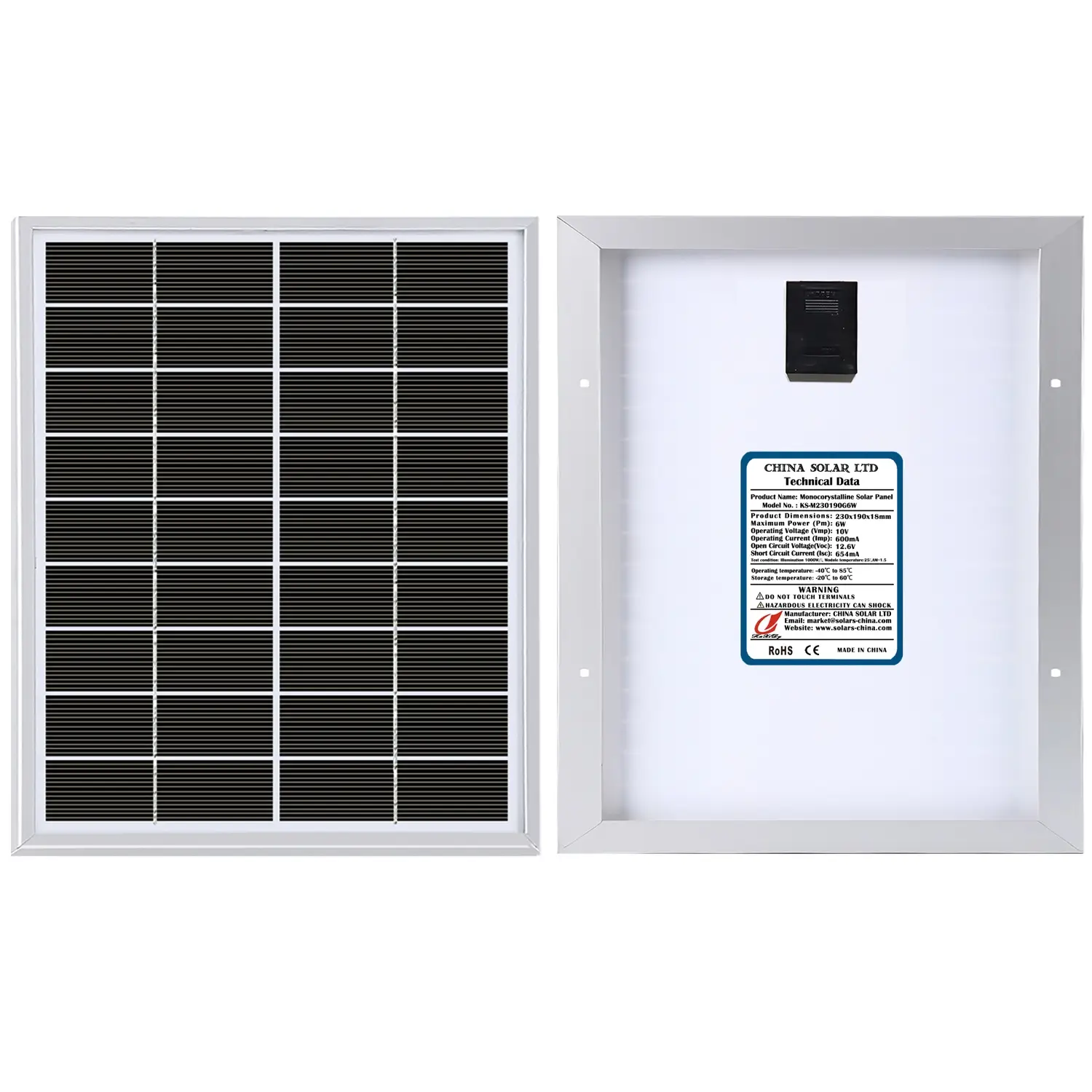 6W Klein Zonnemodule
