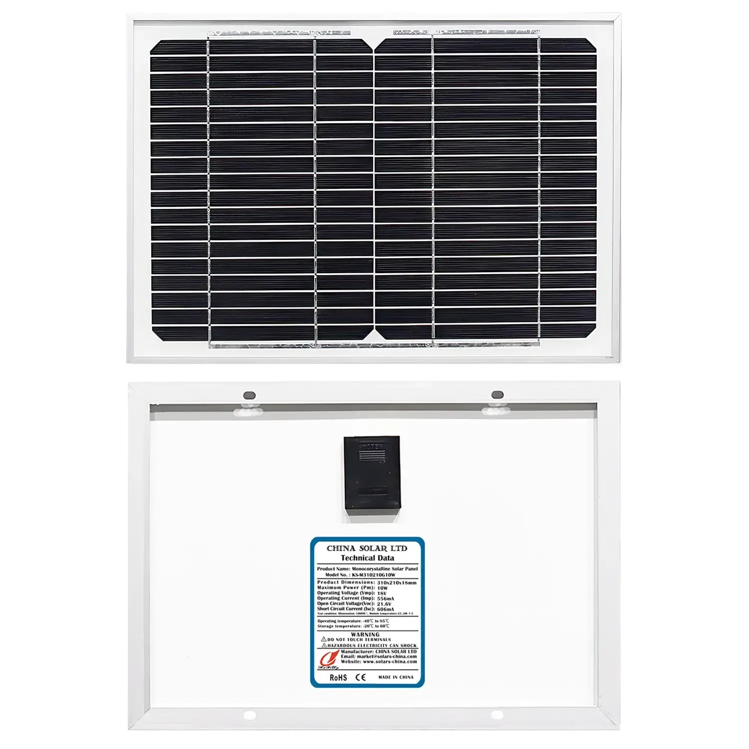 Klein Zonnemodule 10W