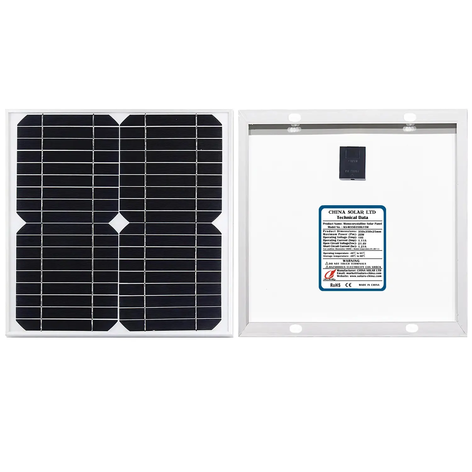 Zonnemodul 20W
