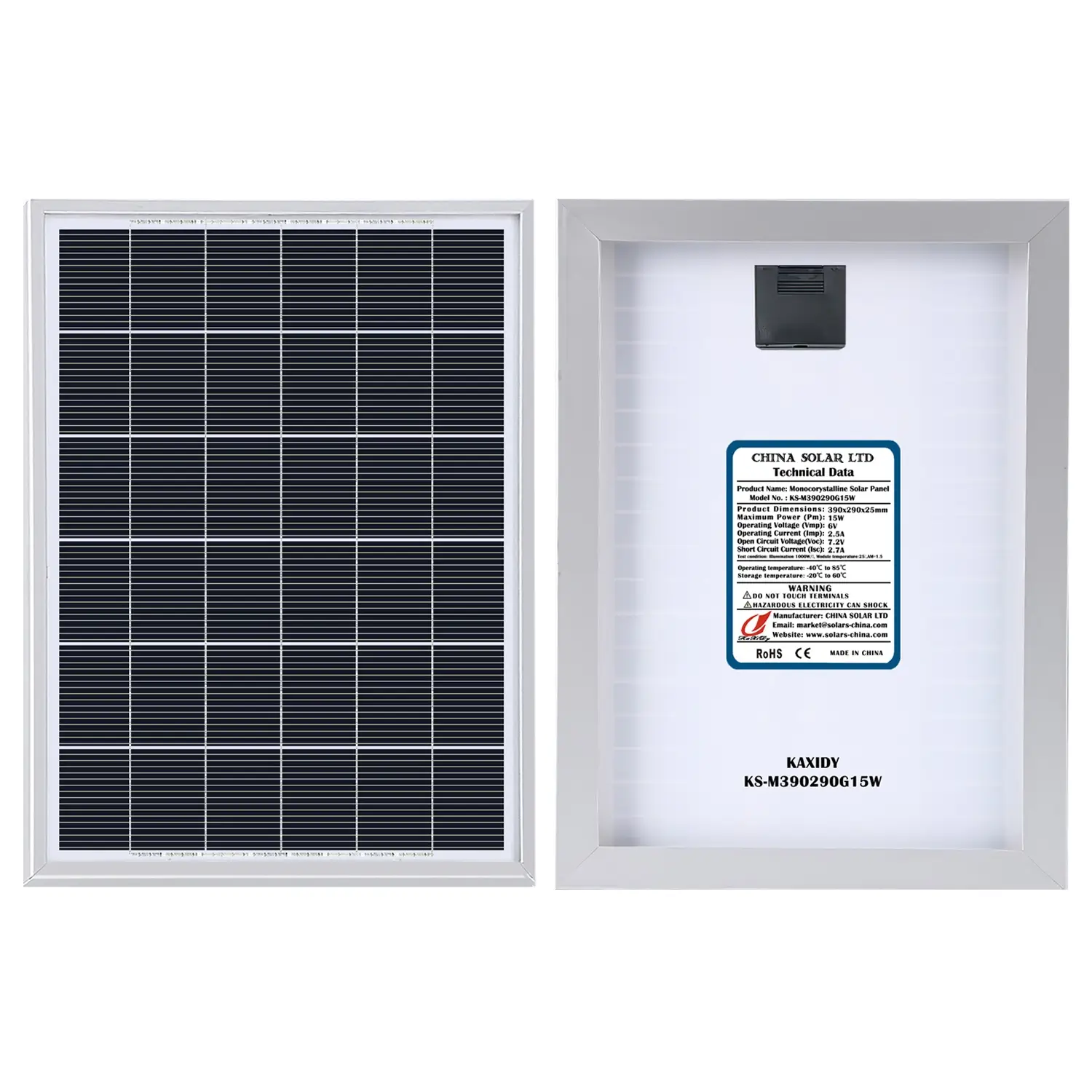 Zonnemodule 15W