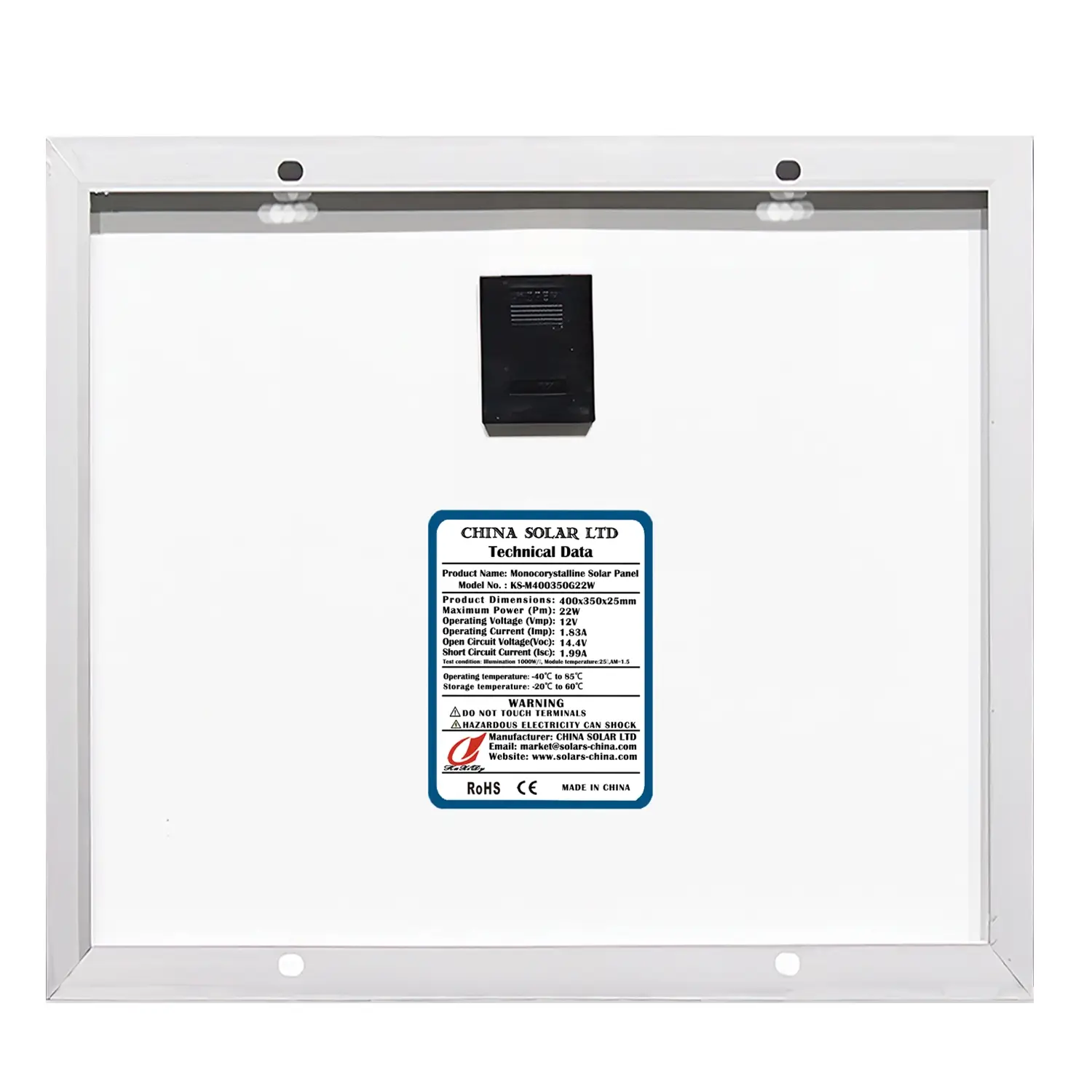 Fotovoltaïsche Zonnepanelen 22W