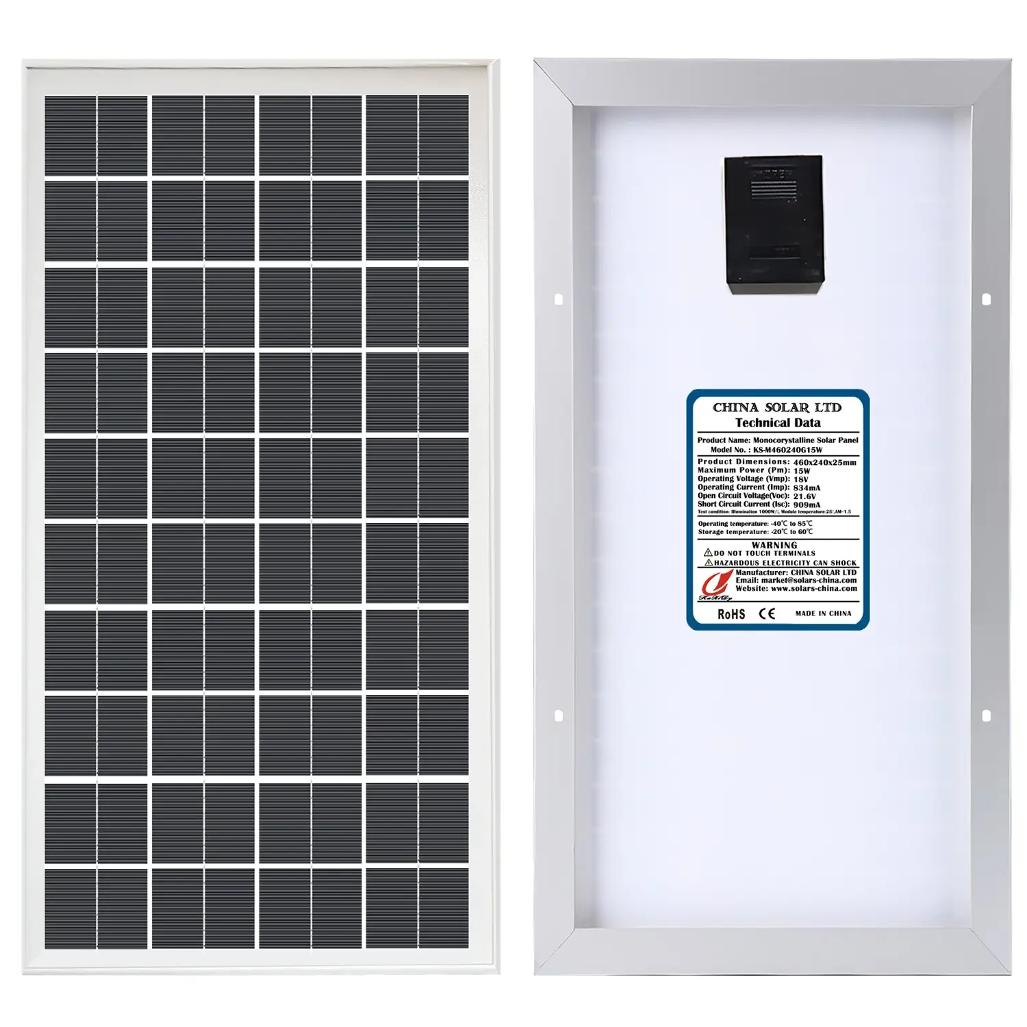 Fotovoltaïsch Zonnepaneel 5W
