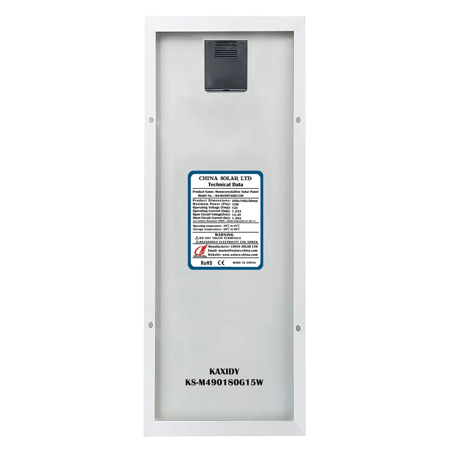 25W Zonnemodule