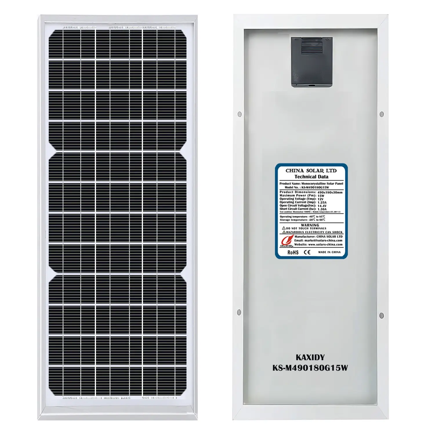 Fotovoltaïsche Zonnemodule 15W