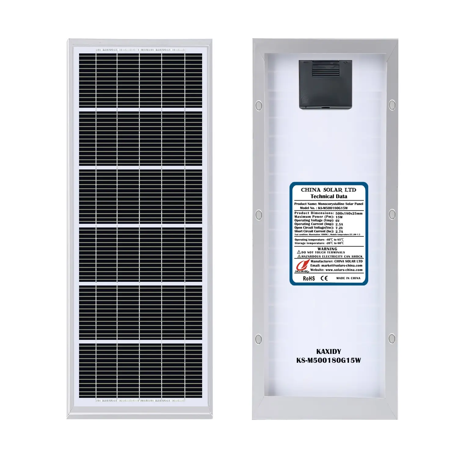 15W Zonnemodule