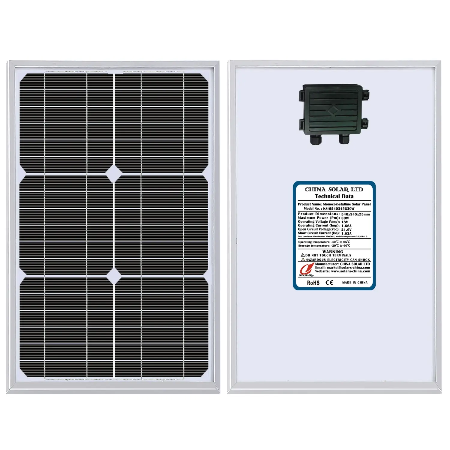 Zonnemodule 30W