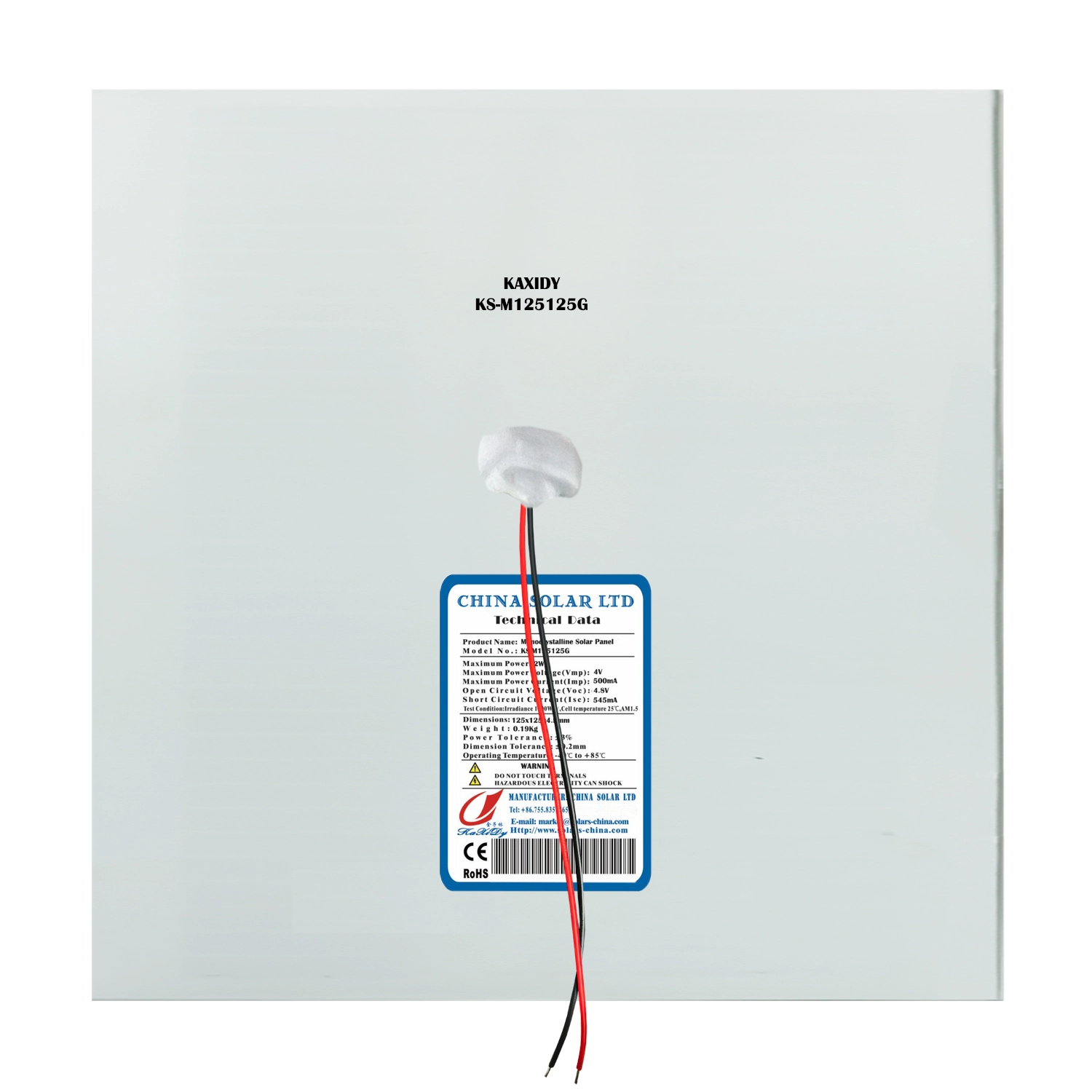 Fotovoltaïsch Zonnepaneel 4V