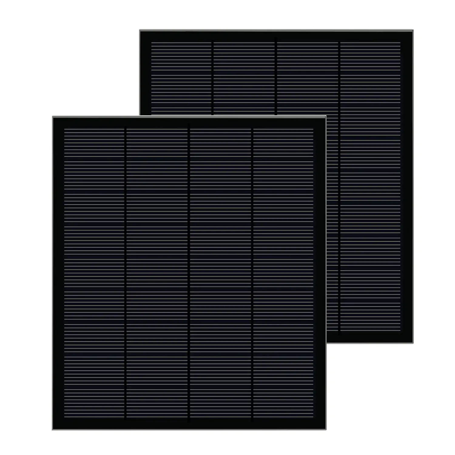 Zwart Fotovoltaïsche Panelen 4W 9V