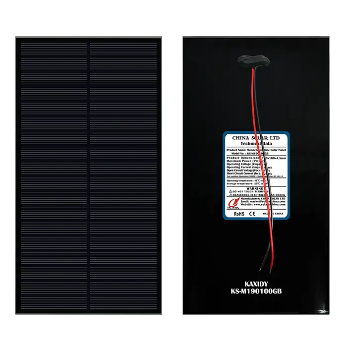 Zwart Zonnepaneel