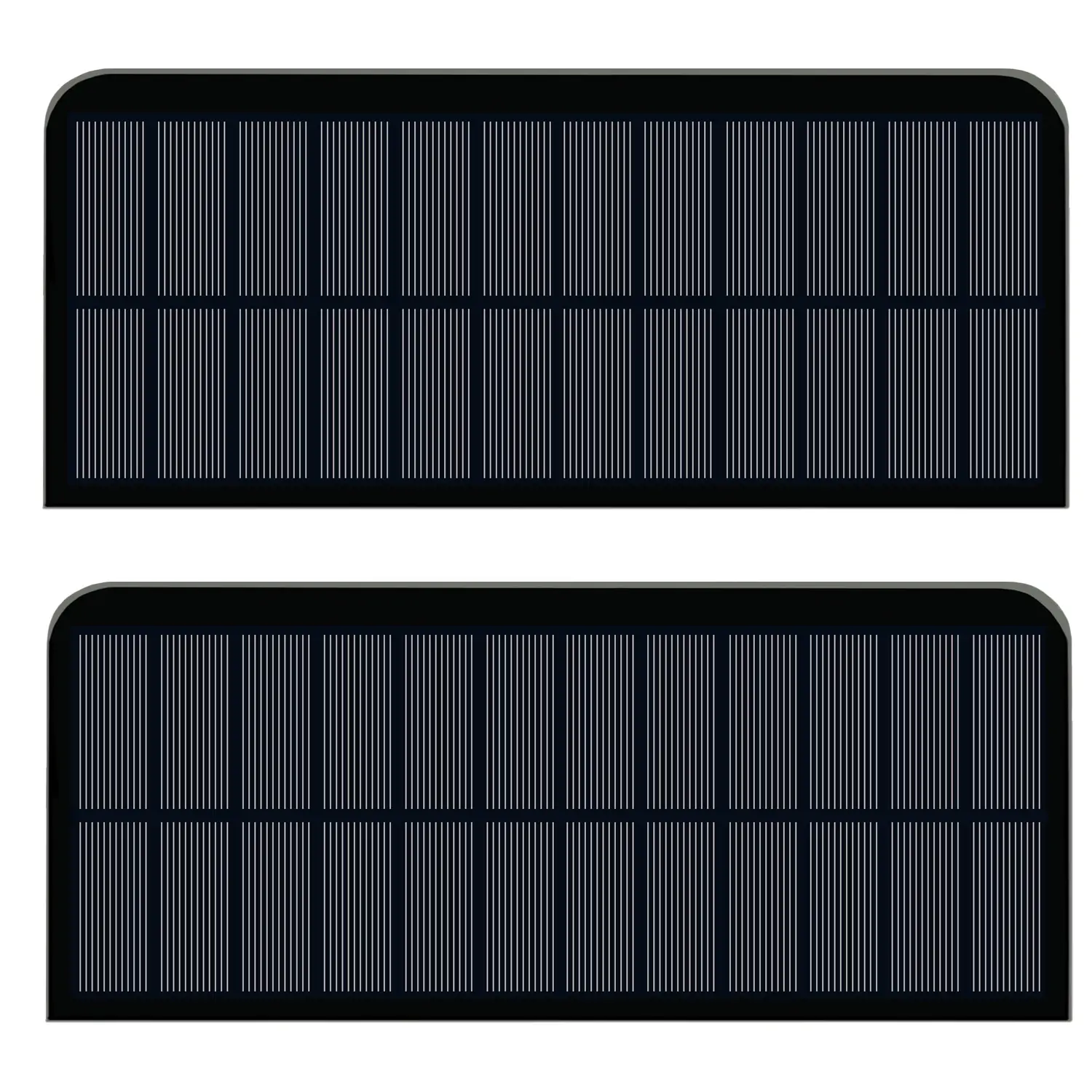 Glas Zonnepaneel 6V