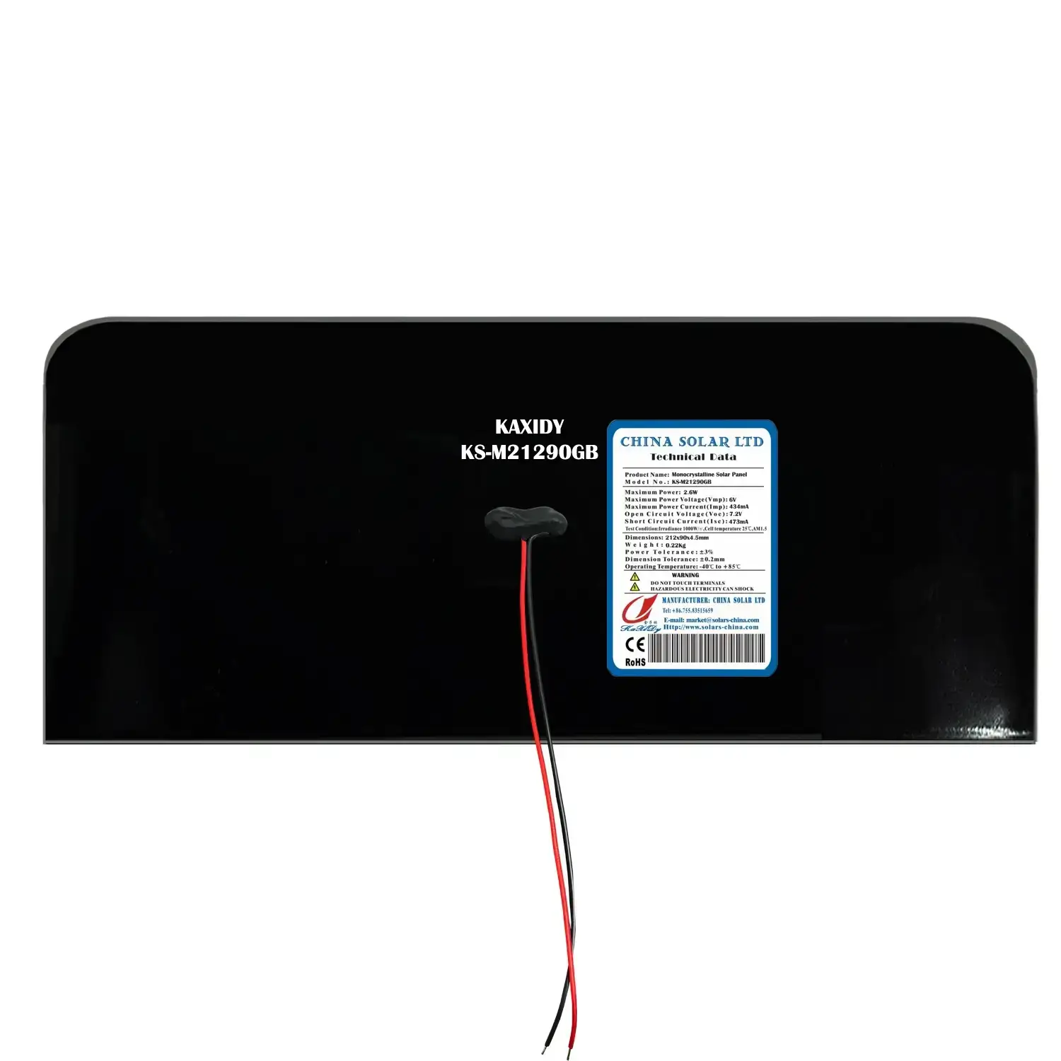 Fotovoltaïsch Zonnepaneel 3W
