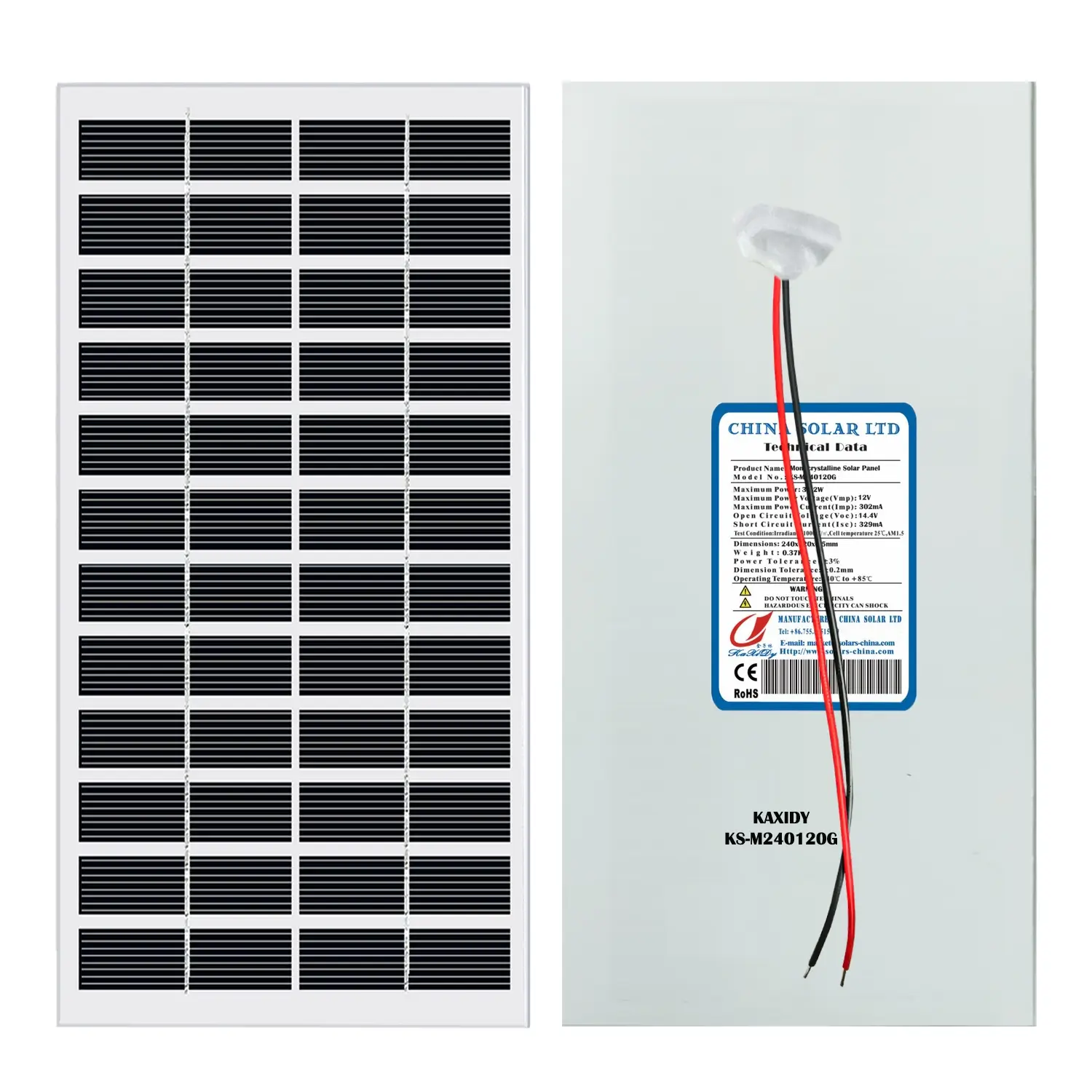 10W Zonnepaneel
