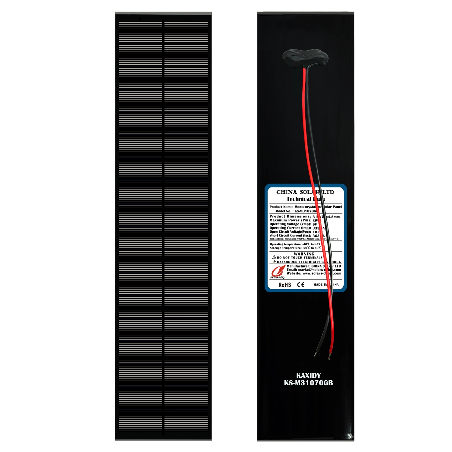 3W Fotovoltaïsch Zonnepaneel