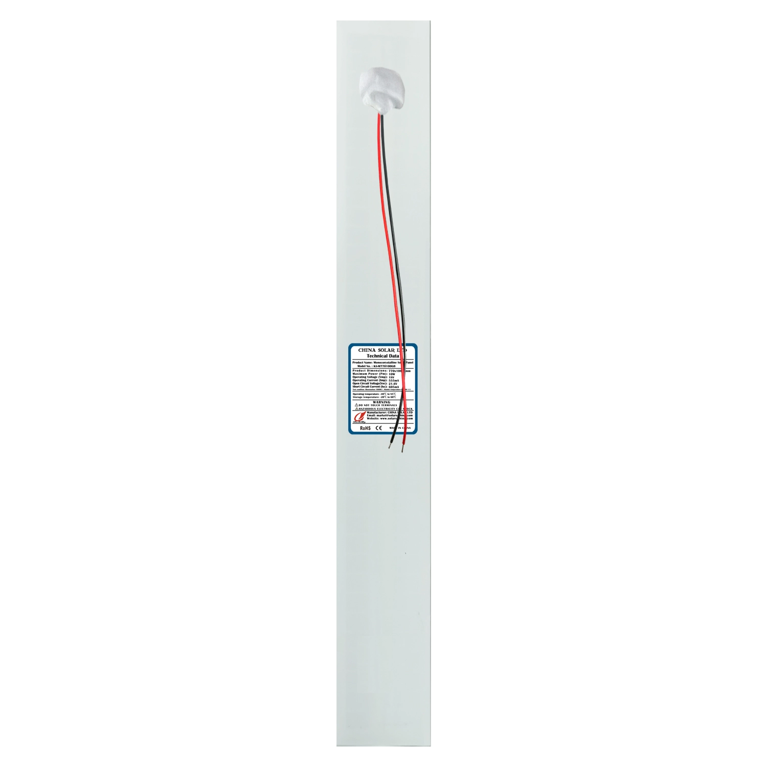 Fotovoltaïsch Zonnepaneel 10W 18V