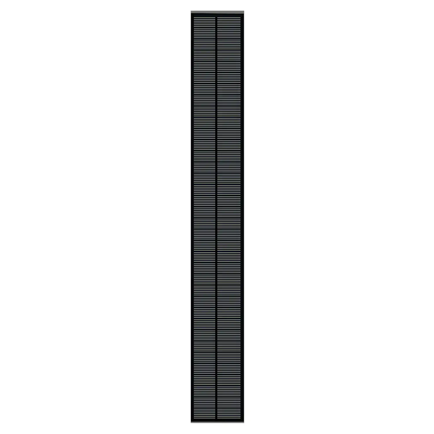Zwart Glas Zonnepanelen 12W
