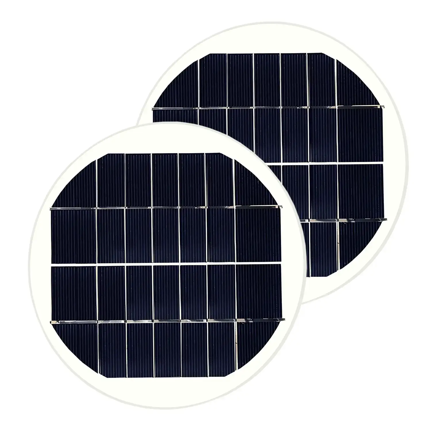 Ronde zonnepanelen 6V