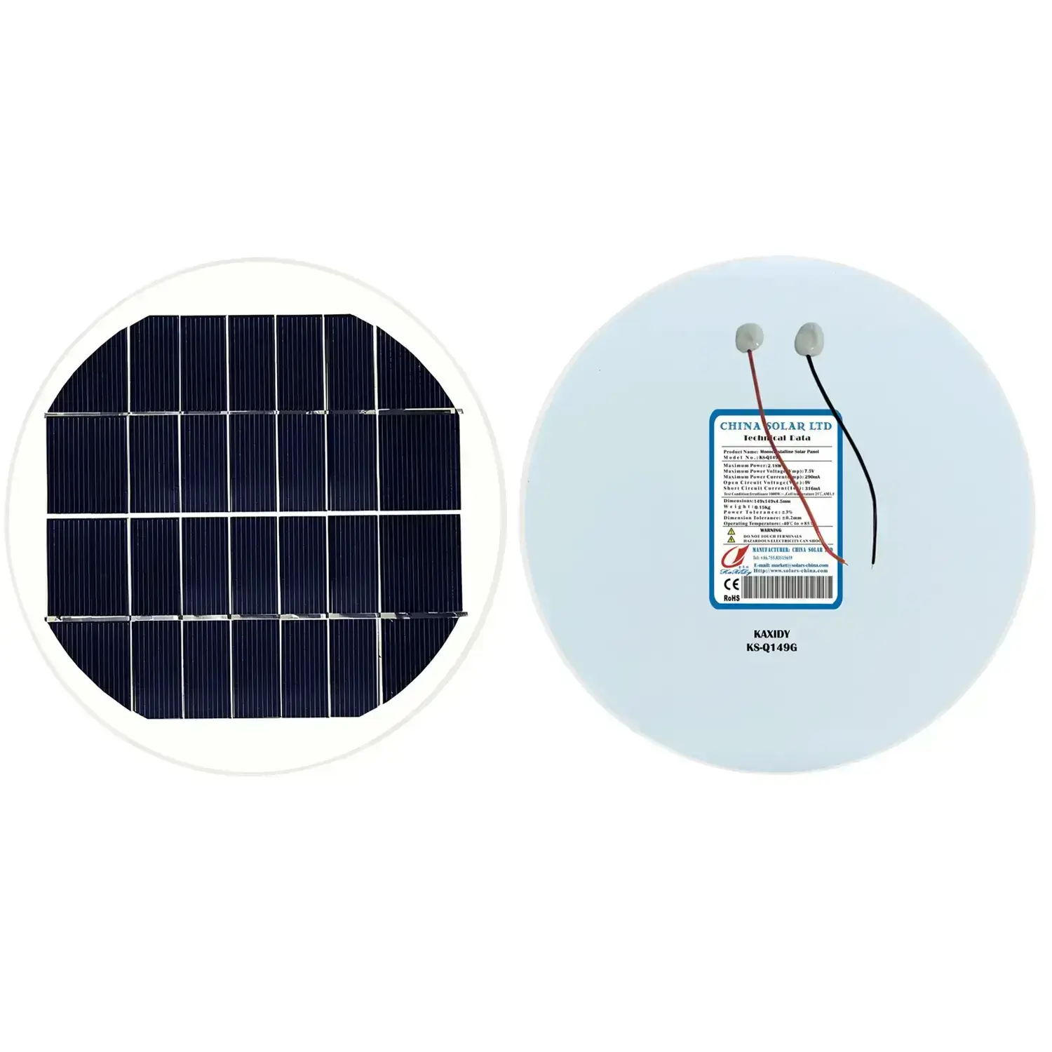 8V Circulair Zonnepaneel