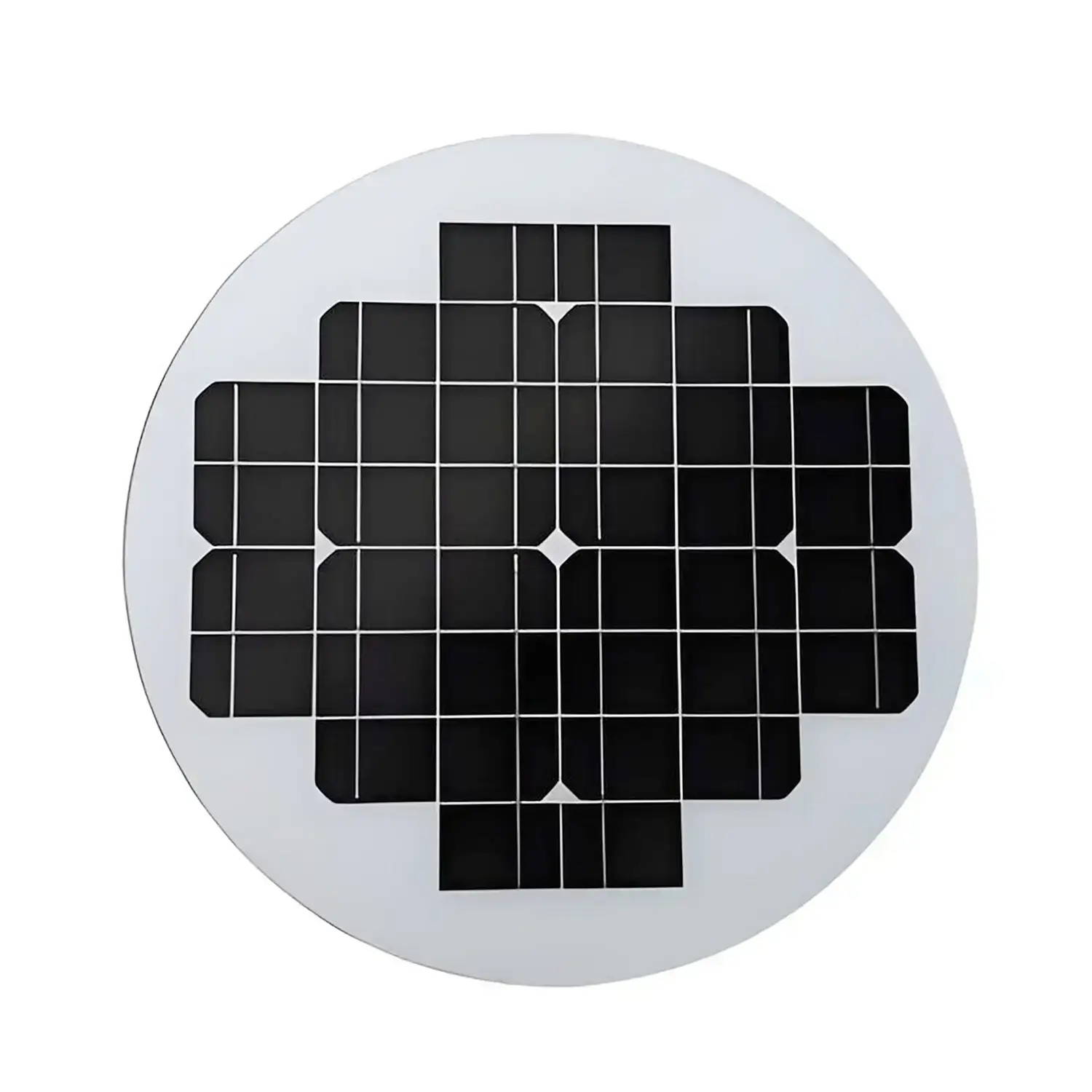 Rond Zonnepaneel 12V