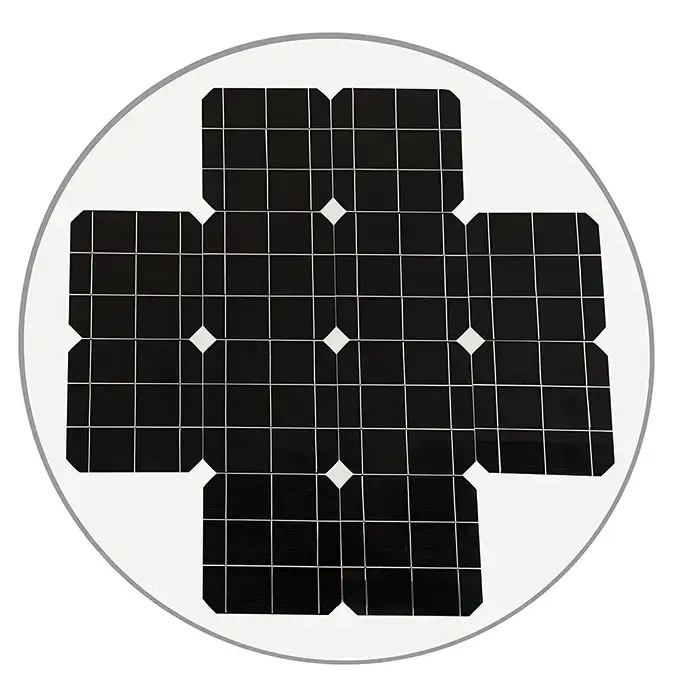 60W Rond Zonnepaneel