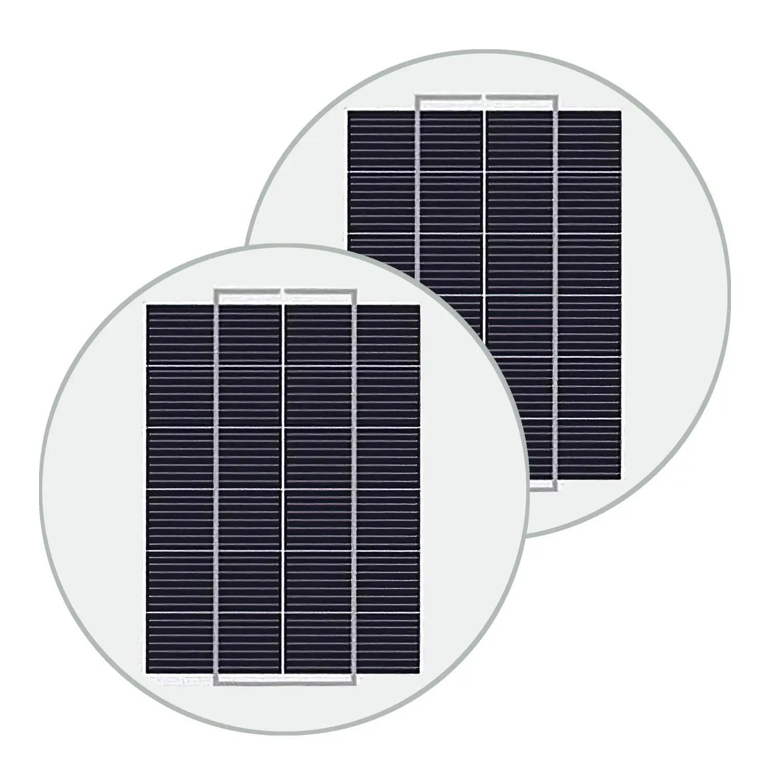 Rond Zonnepaneel 6V